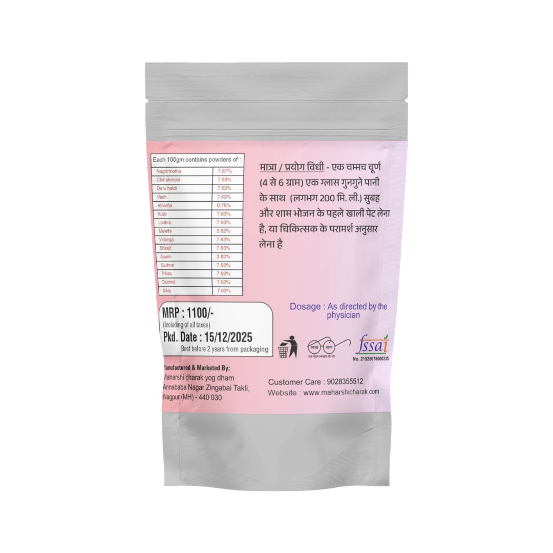 Fat Mukti Churn – Ayurvedic Weight Loss & Fat Control Herbal Powder - Image 2